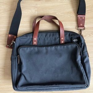 Jack Spade Messenger Bag - Washed Blue Canvas